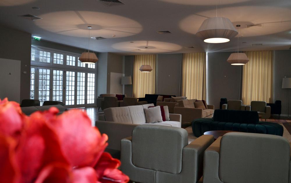 Sala de estar Hotel do Parque en Braga